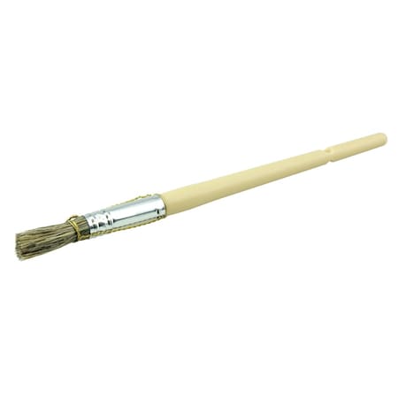 Weiler 7/16" Bridled Glue Brush, 1-1/4" Trim Len, Long Foam Handle 40077